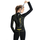 Traje de neopreno para mujer de 5 mm Traje de buceo para surf Triatlón de snorkel de cuerpo completo