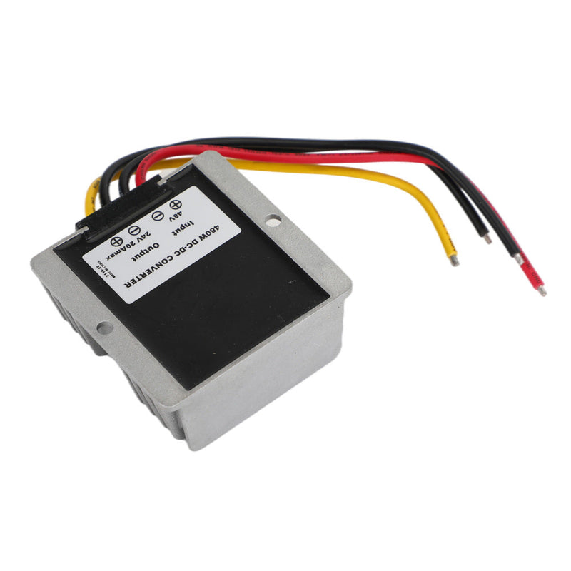 AreYourShop vanntett 36V/48V til 24V 20A 480W nivå DC/DC strømomformerregulator