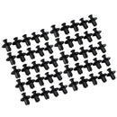 50 x 8 mm Verkleidungsclip-Schraubnieten Verkleidung für Suzuki GSX, Burgman, V-Strom Generic