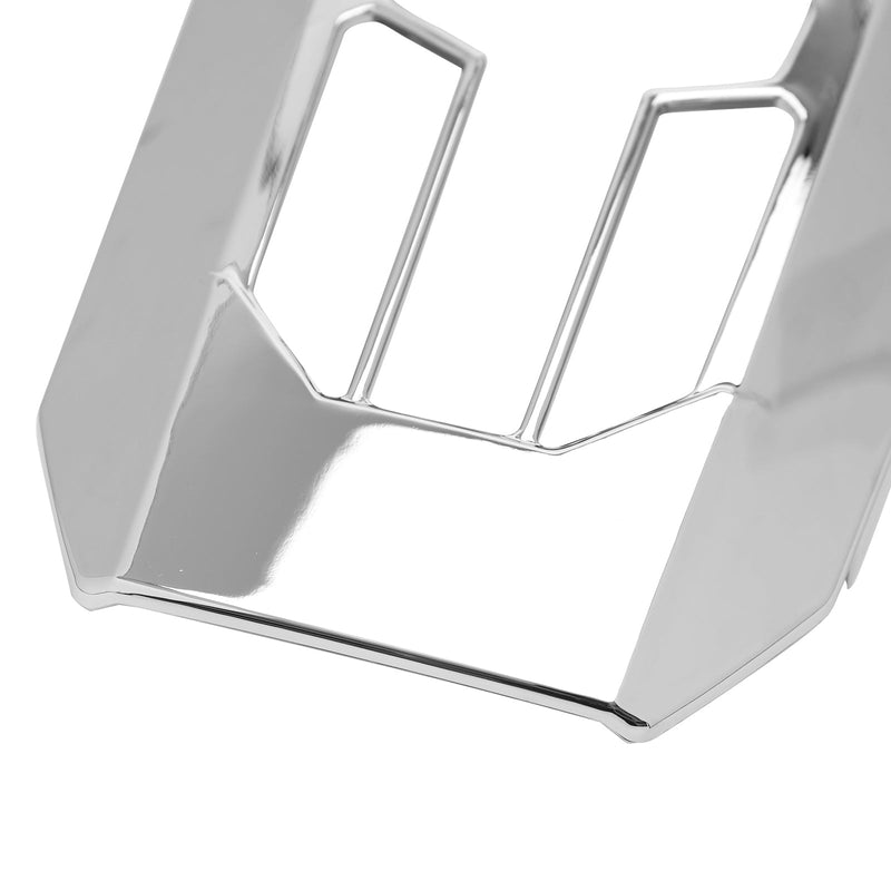 Cubierta del panel del interruptor de la consola central cromada para Honda Goldwing GL1800 2018-2020 genérico