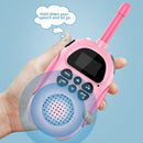 2-pack barn walkie talkies 22-kanals 2-vägs radio 3 km räckvidd Handhållen Original