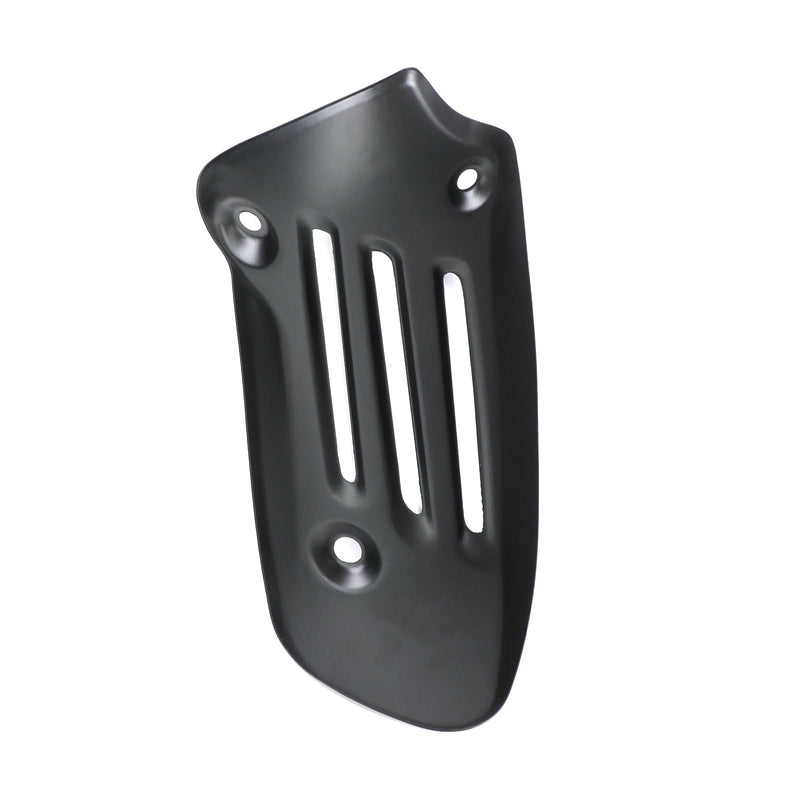 Cubierta decorativa de acero para soporte lateral de escape, compatible con Vespa Sprint 150 16-21 Generic