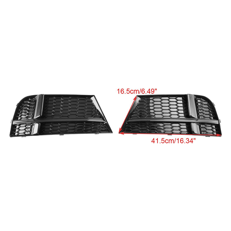 Tåkelysdeksel Bezel Grill Passer Audi A3 8V S-Line 2017-2019