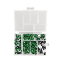 158x fester CROBS Bolt Kit motorsykkel sportssykkel frontrute grønn