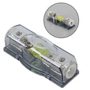 Bloco de suporte de fusível ANL em linha de áudio para carro 4/8 HA IN 4/8 GA OUT com fusível Multi-A