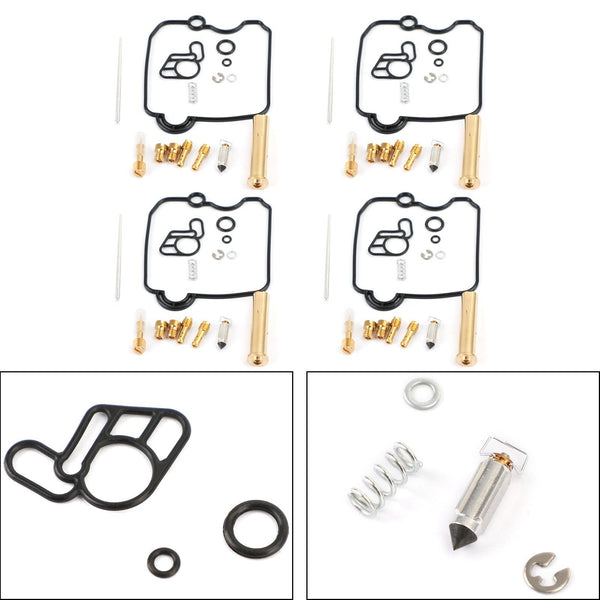 Forgasser reparasjonssett konverteringsdeler sett med 4 for Suzuki Bandit 250 GSF250 GJ74A Generisk