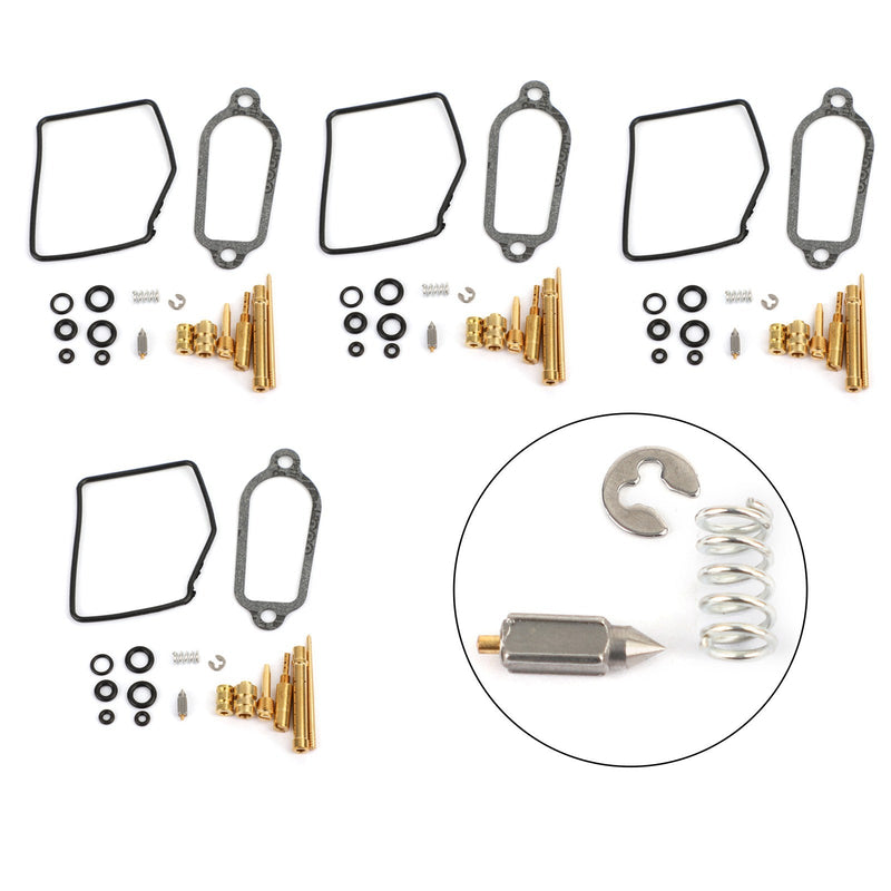 Motorsykkelforgasserreparasjonssett for Honda CB400F Super Sport 1975-1977 Generisk