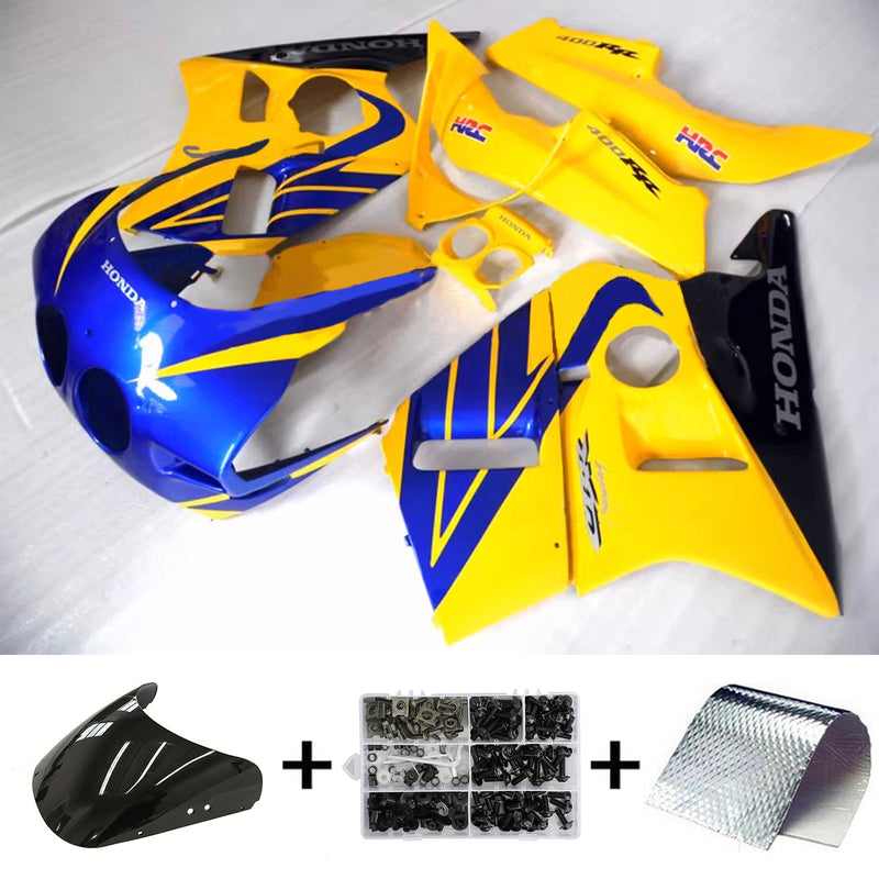 Amotopart Honda CBR400RR NC23 1987-1989 Fairing Sett Body Plastic ABS