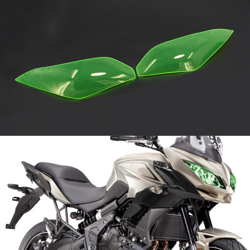 Frontlysbeskyttelsesfilm egnet for Kawasaki Ninja 300 Versys 650 15-17 Smoke Generic