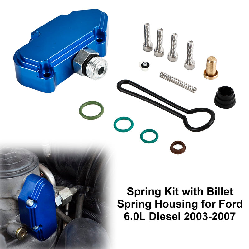 Ford 6.0L Diesel 2003-2007 Kit de resorte con carcasa de resorte Billet