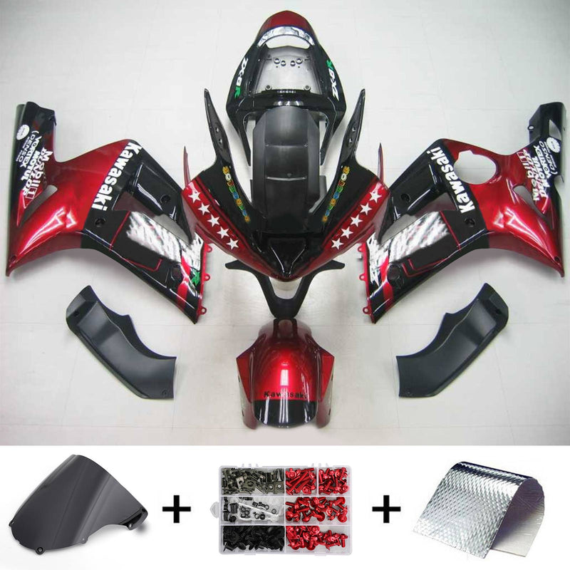 Kåpa set till Kawasaki ZX6R 636 2003-2004 Generic