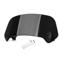 Motorsykkel Justerbar Clip On Windshield Extension Spoiler Vindavviser