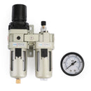 Filtro de compressor de ar de 3/8 ", ferramentas de armadilha separadora de água e óleo com indicador regulador