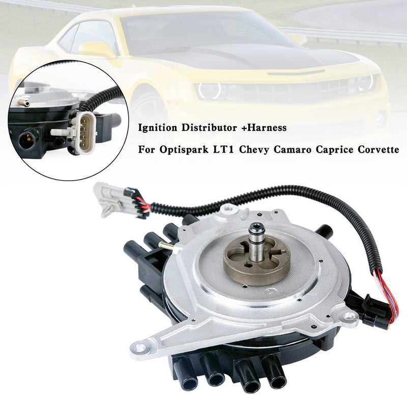 1995-1997 Chevrolet Camaro Pontiac Firebird Distributor V8 5.7L sytytyksen jakaja + johtosarja 1104032 KA-GM8381 DST109 Fedex Express