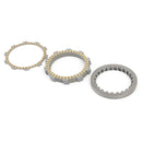 Clutchsett stål og friksjonsplater for Yamaha FZR250 FZR250R FZX250 1987-1994 Generisk