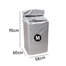 Pölytiivis pesukone Vedenpitävä suojakansi Edessä täytettävä pesukonekuivausrumpu S-XL