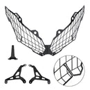 2015-2020 Kawasaki Versys 650 Scheinwerferschutz Frontlichtabdeckung Schwarz