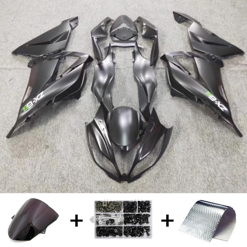 Zestaw owiewek Amotopart do Kawasaki ZX6R 636 2013-2018, nadwozie, tworzywo sztuczne, ABS