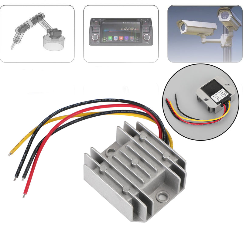 12V - 48V DC-DC Step Up Boost Voltage Converter 3A 144W Teollisuusvirtalähteet