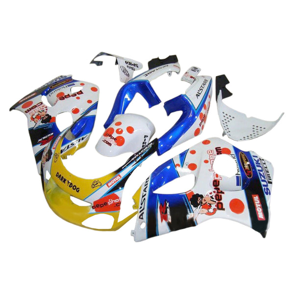 1996–2000 Suzuki GSXR600 1996–1999 GSXR750 Einspritzverkleidungs-Kit Karosserie