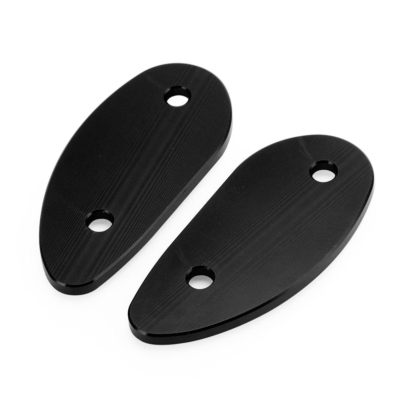 Black Mirror Delete Blind Block Plates för Honda CBR1000RR 2008-2023