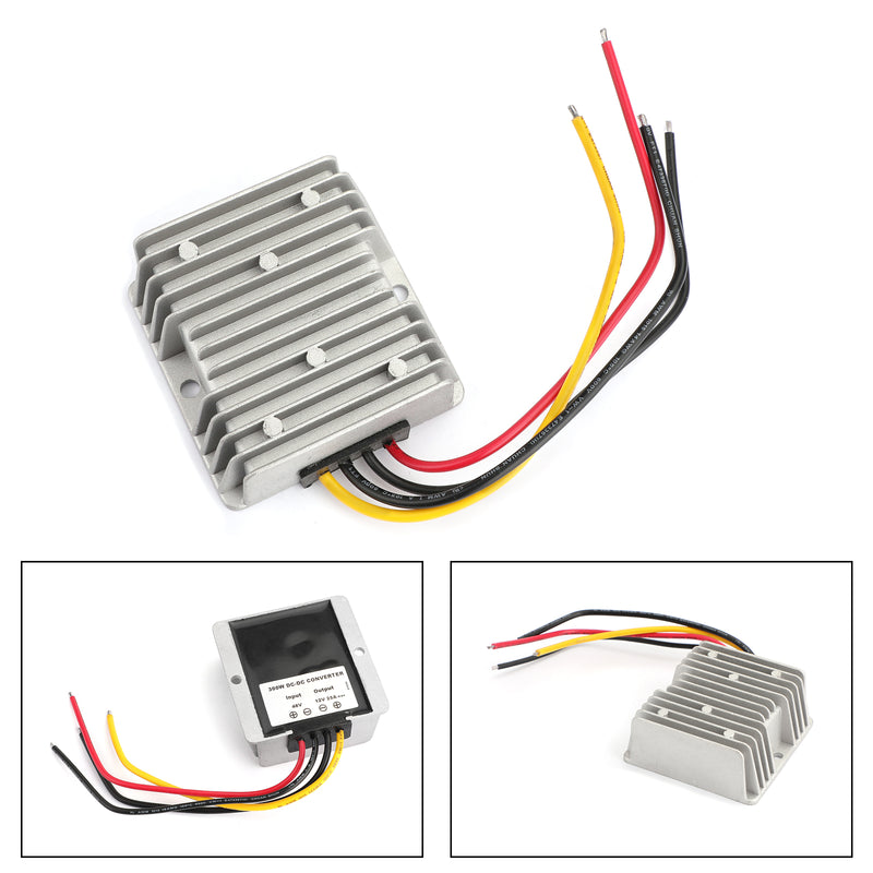 Przetwornica napięcia DC/DC moduł regulatora napięcia obniżający napięcie 36 V/48 V do 12 V 25A