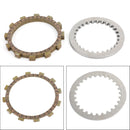 Kupplungssatz Stahl &amp; Reibscheiben für Yamaha SRX250 SR250 XT250 1983-2000 Generic