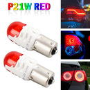 Til Philips 11498RU60X2 Ultinon Pro6000 LED-RED P21W intens rød 75lm