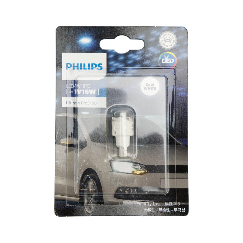 Para Philips 11067CU31B1 Ultinon Pro3100 LED-BLANCO W16W 6000K W2.1x9.5d