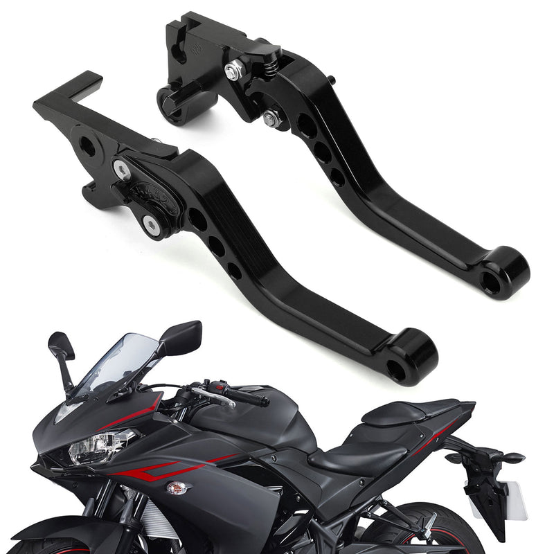 Alavancas de embreagem de freio para YAMAHA YZF R3 R25 MT 25 2015-2017 prata genérico