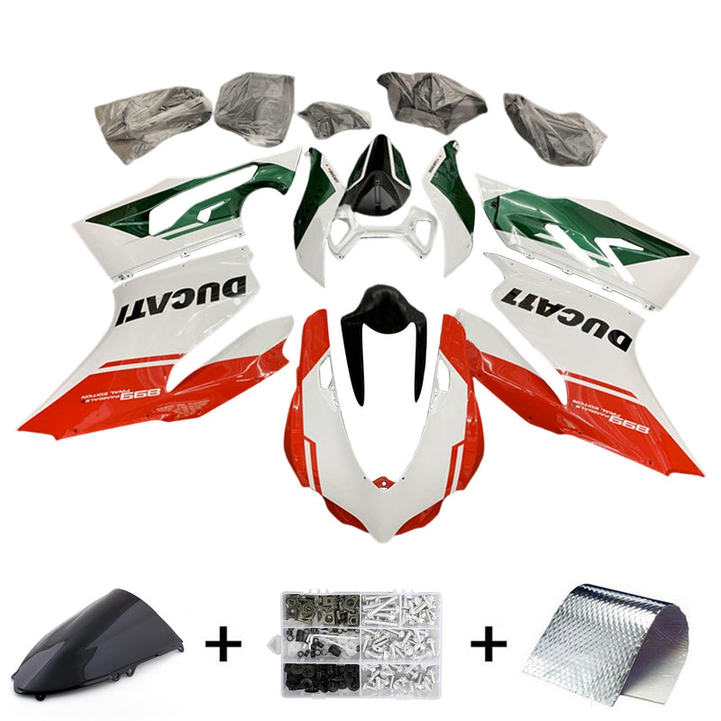 Amotopart kåpa set för Ducati 1199 899 2012-2015, kropp, plast, ABS