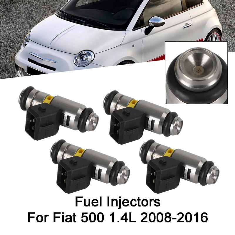 4 inyectores de combustible IWP160 aptos para Fiat Punto 500 Doblo Qubo aptos para Ford KA