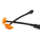 3kpl Keltainen linssi Keltainen LED-lamppu Raptor eturitiläajovalo Ford F-150