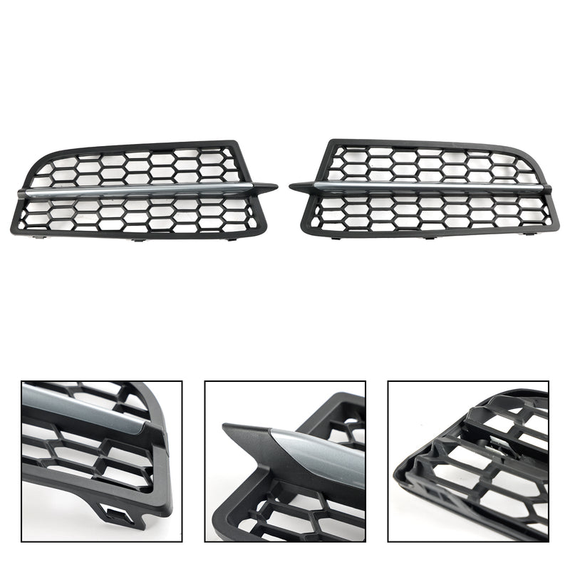 2st främre stötfångare Dimljusskydd Bezel Grill Passar för BMW F20 F21 2011-2015