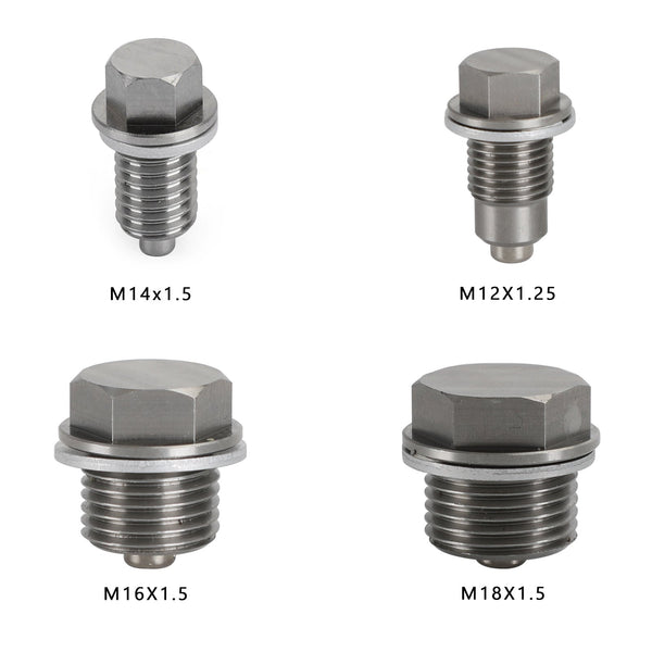 Auto-Ölablassschraube aus Edelstahl mit Neodym-Magnet Universal Generic