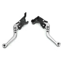 Alavanca de freio e embreagem para YAMAHA YZF R3 R25 MT 25 2015-2017 Prata Genérico