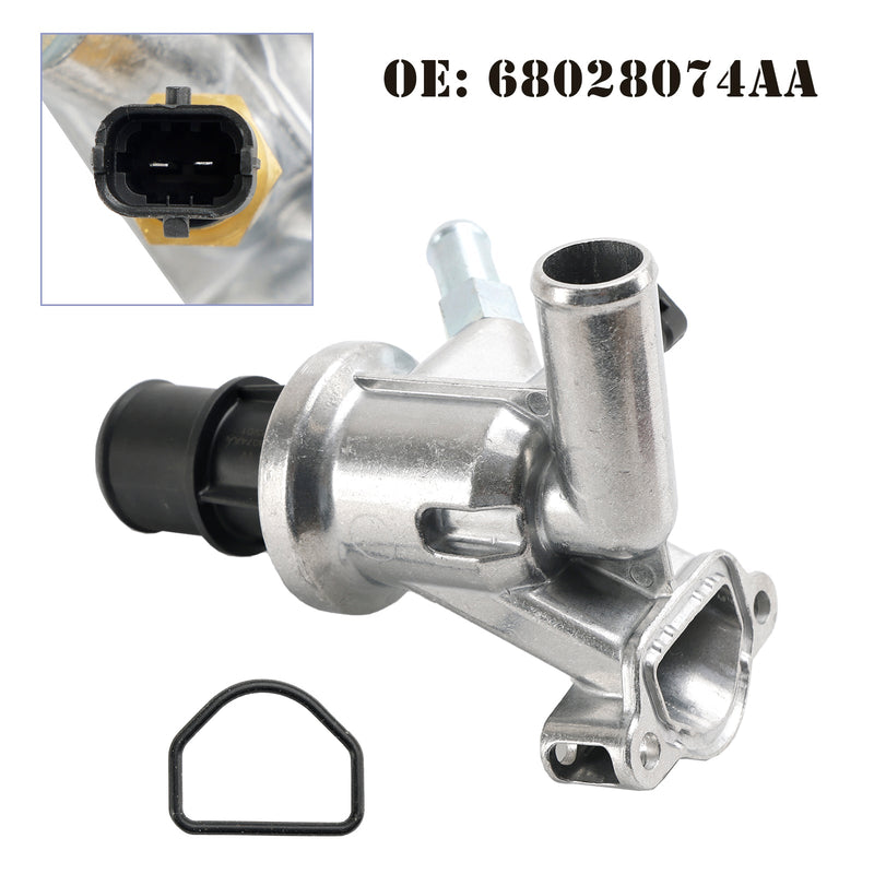 2007-2009 conjunto 68028074AA do termostato diesel do turbocompressor de Dodge Nitro 2.8CRD