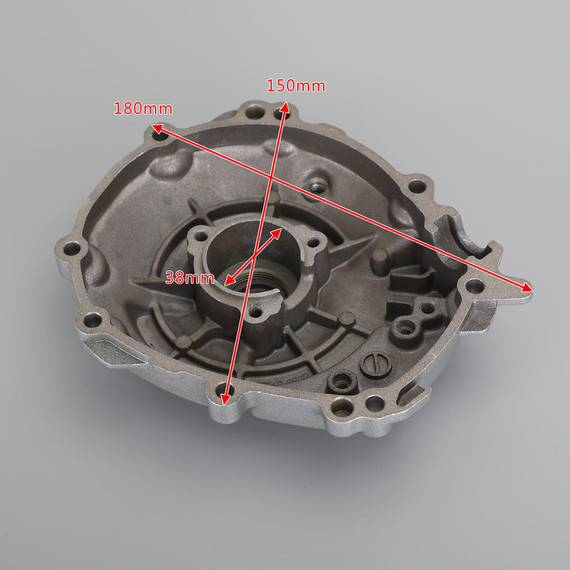 Sølv venstre motorstator veivhus veivhusdeksel egnet for YAMAHA YZF R1 15-19 Generic