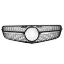 Schwarz Chrom Frontgrill Grill Passend Mercedes-Benz W204 C200 C300 08-14