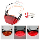 Motocyklové zadní brzdové směrové světlo pro Honda CBR 600RR 2007-2012 Red Generic