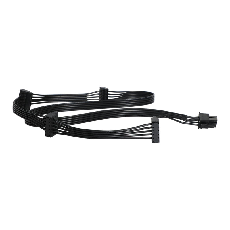 Reemplazo de cable de unidad SATA de 6 pines a 4 adecuado para Corsair RM1000X RM850X RM750X