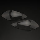 Capa protetora da lente do farol dianteiro se encaixa Kawasaki Zx-636R Zx-6R 09-18 Smoke Generic