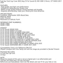 Llave de tapón de control de gas combustible para Suzuki SV 650 DL 650 1000 V-Strom / XT 2017-2020