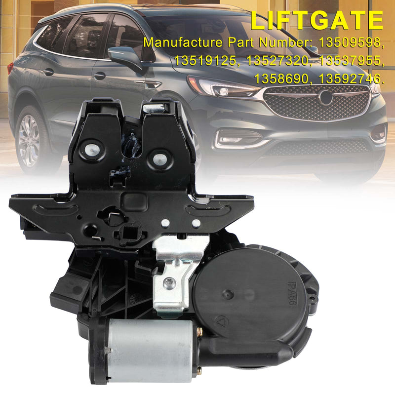 Pestillo para portón trasero Chevrolet Equinox Suburban Tahoe Traverse 2015-2020