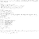 Tændingsnøgle ratlås egnet til Honda 93-17 XR650 L 91-96 XR250 L universal