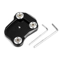 Stativ sidostöd förstorad plattplatta för Honda CB650F CBR650F 2014-2018 Generic