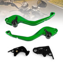 Kawasaki Z750R Z1000 ZX10R ZX6R/636 CNC kurzer Kupplungsbremshebel