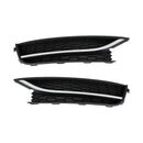 2 szt. VW Passat 2012-2015 Osłona przedniego światła przeciwmgielnego czarna/chromowana