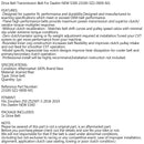 Correia de transmissão em V para Daelim NOVO S300 23100-SZ2-0000-M1