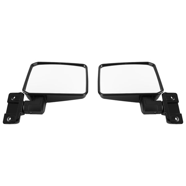 Ett par LH + RH Ytterbackspeglar för Toyota LandCruiser 70 75 78 Series Ute 1985-2007 Generic